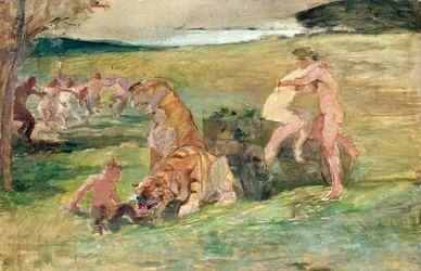 Allegorie, de bron van het leven, 1883